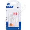 SOFTdent Butterfly Medzizubná kefka + špáradlo XS/S 12 ks