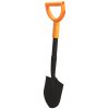 TOPTRADE lopatka do auta, kovová násada, zváraná, tvarovaný profil, dĺžka 710mm, Profi