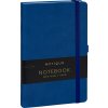 NOTIQUE Notes Tmavomodrý, linajkový, 13 x 21 cm