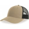 Atlantis Headwear Kšiltovka Zion Trucker, 5 panelová COT33012071299-khaki/black Khaki/černá UNI