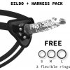 Xray Harness + Clear Cock 19 Cm X 4 Cm