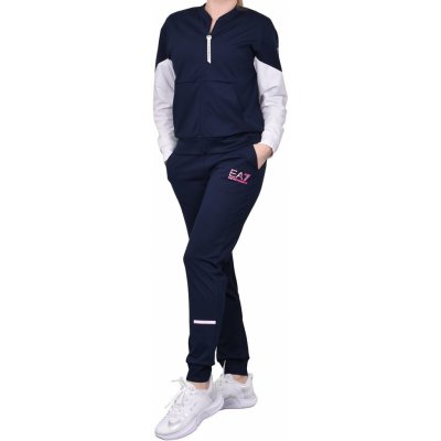 EA7 Woman Jersey Tracksuit navy blue