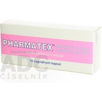 PHARMATEX vaginálne kapsuly vag blis 18,9 mg 10tbl