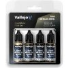 Vallejo: True Metallic Metal - Aged Metal 4 Colour Paint Set