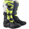 boty TECH 3, ALPINESTARS (černá/šedá/žlutá fluo, vel. 44,5)