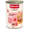 Výhodné balenie animonda Carny Adult 12 x 400 g - morčacie, kuracie a krevety