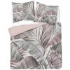 DETEXPOL Francúzske obliečky 3D Listy tropic micro Polyester - mikrovlákno, 220/200, 2x70/80 cm