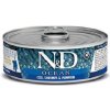 Farmina N&D cat OCEAN tuna, codfish, shrimp & pumpkin kitten konzerva pre mačiatka 70g