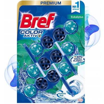 Bref WC blok Blue Aktiv Eucalyptus 3 x 50 g