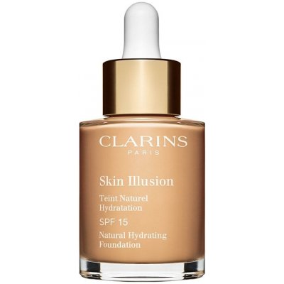 Clarins Skin Illusion Natural Hydrating Foundation rozjasňujúci hydratačný make-up SPF15 106 Vanilla 30 ml