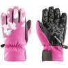 Juniorské lyžiarske rukavice Zanier SILLIAN.STX Ružová 5