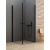 New Trendy D-0229A/D-0229A NEW SOLEO BLACK štvorcový sprchový kút 70 x 70 cm 70 x 70 cm čierna