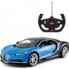 Rastar RC auto Bugatti Chiron RTR modrá 1:14
