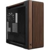 ASUS case PROART PA602 WALNUT WOOD MODERN TG, Mid Tower, průhledná bočnice, černá