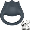Satisfyer - perfect pair 2 multivibrator 2 in 1 penis ring and finger stimulator- Krúžok
