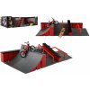 Skatepark - rampa, bicykel, skateboard
