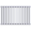Irsap Tesi 3 ohrievač do miestnosti 60x81 cm podłączenie bočné biela IRS-TES-3060-18-B-B
