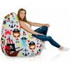 Sedací vak BAG Sako Design Pirát Veľkosť: XXL