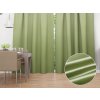 Biante Saténový záves LUX-051 Olivovo zelený 140x180 cm