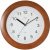 Nástenné hodiny JVD hnedé 28,5cm