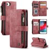 Púzdro pre iPhone 7 / 8 / SE ( 2020 / 2022 ) Luxury Double Layer červené
