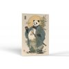 Ázijské umenie Panda v kimone | Výpredaj obrazov