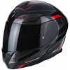 Odklápacia prilba na motocykel SCORPION EXO-920 Schuttle čierno/červená XS