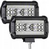 2KS 1000W LED HALOGÉNOVÁ STIERACIA PRACOVNÁ LAMPA 12V 24V