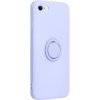 Kryt Forcell SILICONE RING Case iPhone 7 / 8 / SE 2020/2022 fialový