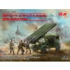 ICM BM-13-16 on W.O.T. 8 chassis w. Soviet Crew 1/35