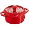 Staub Cocotte Mini keramický plech na pečenie 10 cm/0,2 l, čerešňa, 40510-785