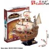 CubicFun 3D puzzle Santa Maria 113 ks