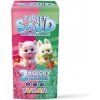 Tuban Fluffy piesok 2 x 70g ružová a zelená