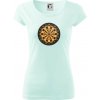 Terč na šípky - Dámske tričko Pure - L ( Frost )
