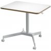 Leitz Ergo výškově nastavitelný pojízdný ergonomický stůl, bílý 65360001