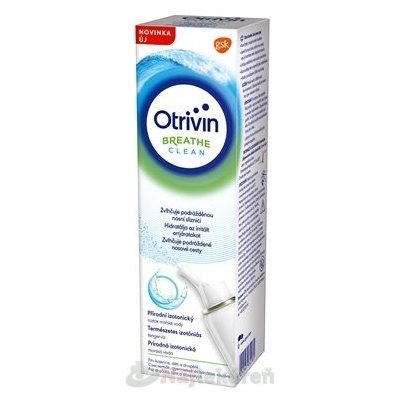 Otrivin Breathe clean nosný sprej s obsahom morskej vody 100 ml