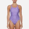 Nike Hydrastrong Multi Print Swimsuit W NESSD011 582 (178620) Black/Green 40