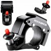 Zvonček na bicykel Rockbros C tvar, 34210006001 čierny