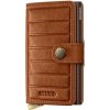 Secrid Premium Miniwallet Emboss Lines - Koňaková MEl-Cognac+