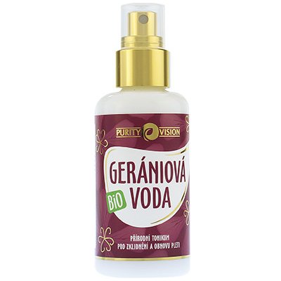 Purity Vision Bio gerániová voda 100 ml