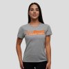 GymBeam Dámske tričko Stronger Together Grey - XL