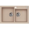 Alveus Rock granitový drez 78x48 cm béžová 1219055