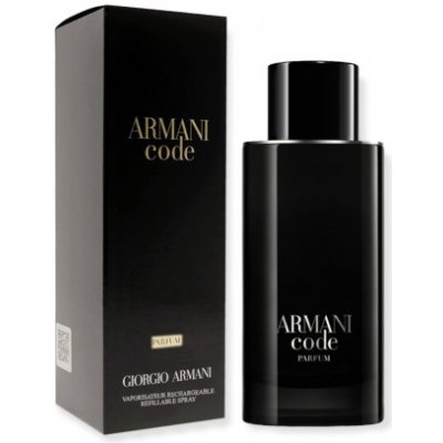 Giorgio Armani Code Parfum for Men, Parfum 125ml - Naplniteľný pre mužov