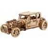 Ugears 3D drevené mechanické puzzle The Hot Rod Furious