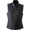 James & Nicholson | JN 1023, Dámska 3-vrstvová softshell vesta, čierna, S