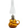Floriánova huť Petrolejová lampa TEREZA 34 cm amber FL0017 + záruka 3 roky zadarmo + záruka 3 roky zadarmo