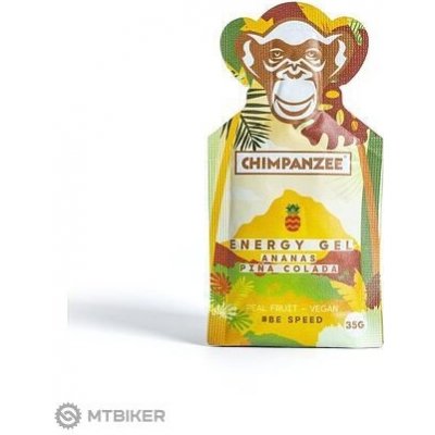 Chimpanzee DH ENERGY GEL energetický gel, 35 g ananas/pina colada