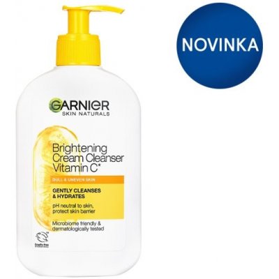 Garnier Skin Naturals rozjasňujúci čistiaci krém s vitamínom C, 250 ml