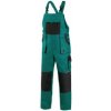 CXS LUXY ROBIN Pánske montérkové nohavice na traky, zeleno-čierne 1030-006-510 60