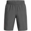 Chlapčenské krátke nohavice Under Armour, WOVEN WORDMARK tmavo sivá,Oranžová, XS